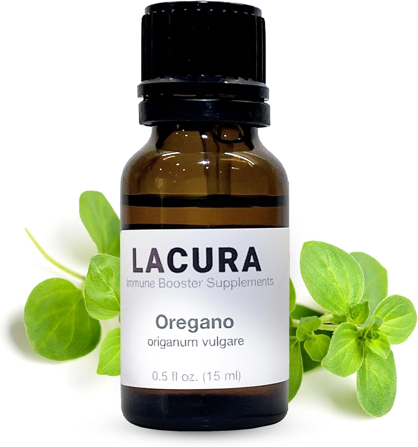 Lacura Organic Oil of Oregano Drops - Organic Oregano Oil Herbal Extract for Immune Defense - Essential Oil for Respiratory Support - 15mL