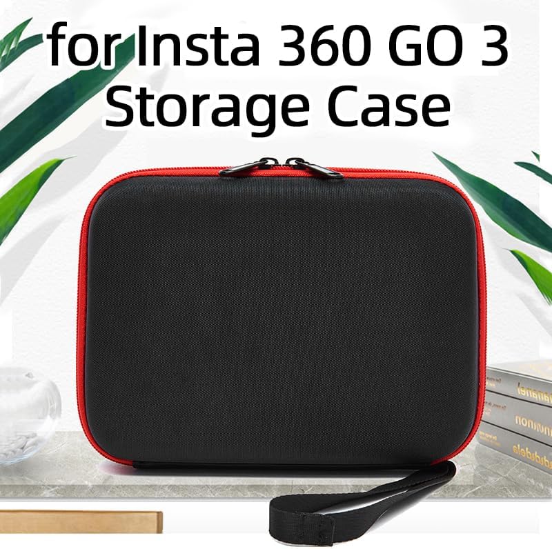 Custodia Protettiva Portatile Per Insta360 GO3 - Borsa Trasporto Con Spazio Per Accessori E Bastone Selfie - Foto 3