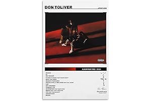 DC the Don Poster | Life of a Don Tracklist Canvas Poster | Bedroom Decoration