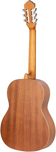 Miniatura 117 de Serie Familiar Guitarra Clásica de Nylon Tamaño 1/4 con Bolsa Tapa de cedro - Natural - Satén