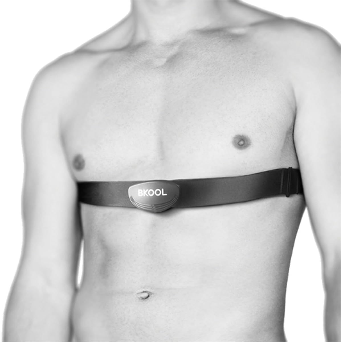 Bkool Chest Strap Heart Rate Pulse Dual, Black, One Size