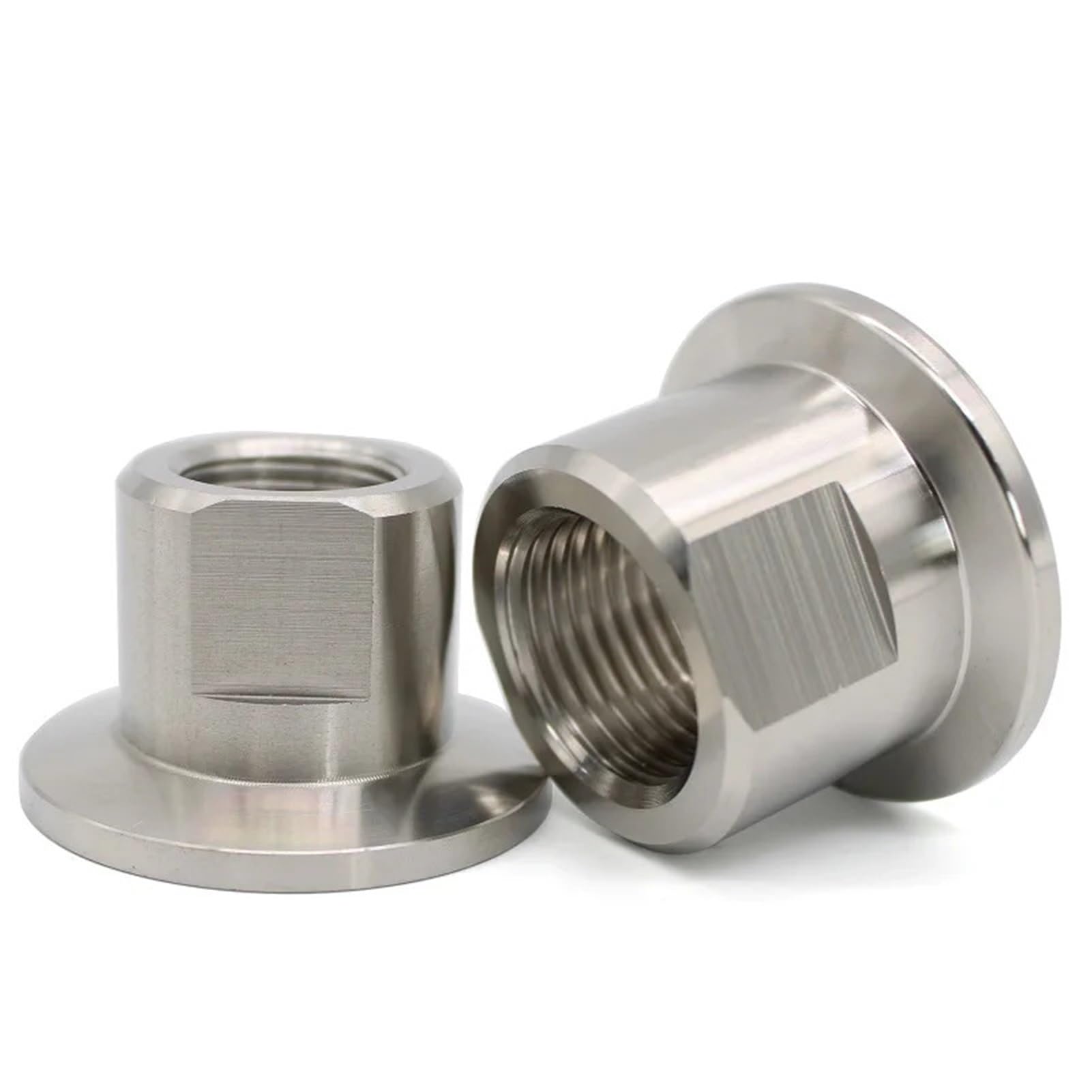 SUS304 adapter gwintu wewnętrznego ze stali nierdzewnej próżniowy cal złącze kołnierzowe gwint wewnętrzny żeńska nasadka złącze gwintowane (KF50x1/5.1 cm 269g)