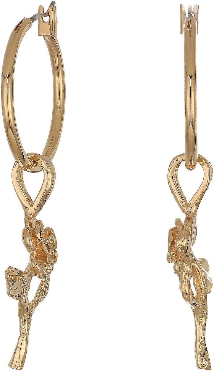 Little Rose Hoops Earrings