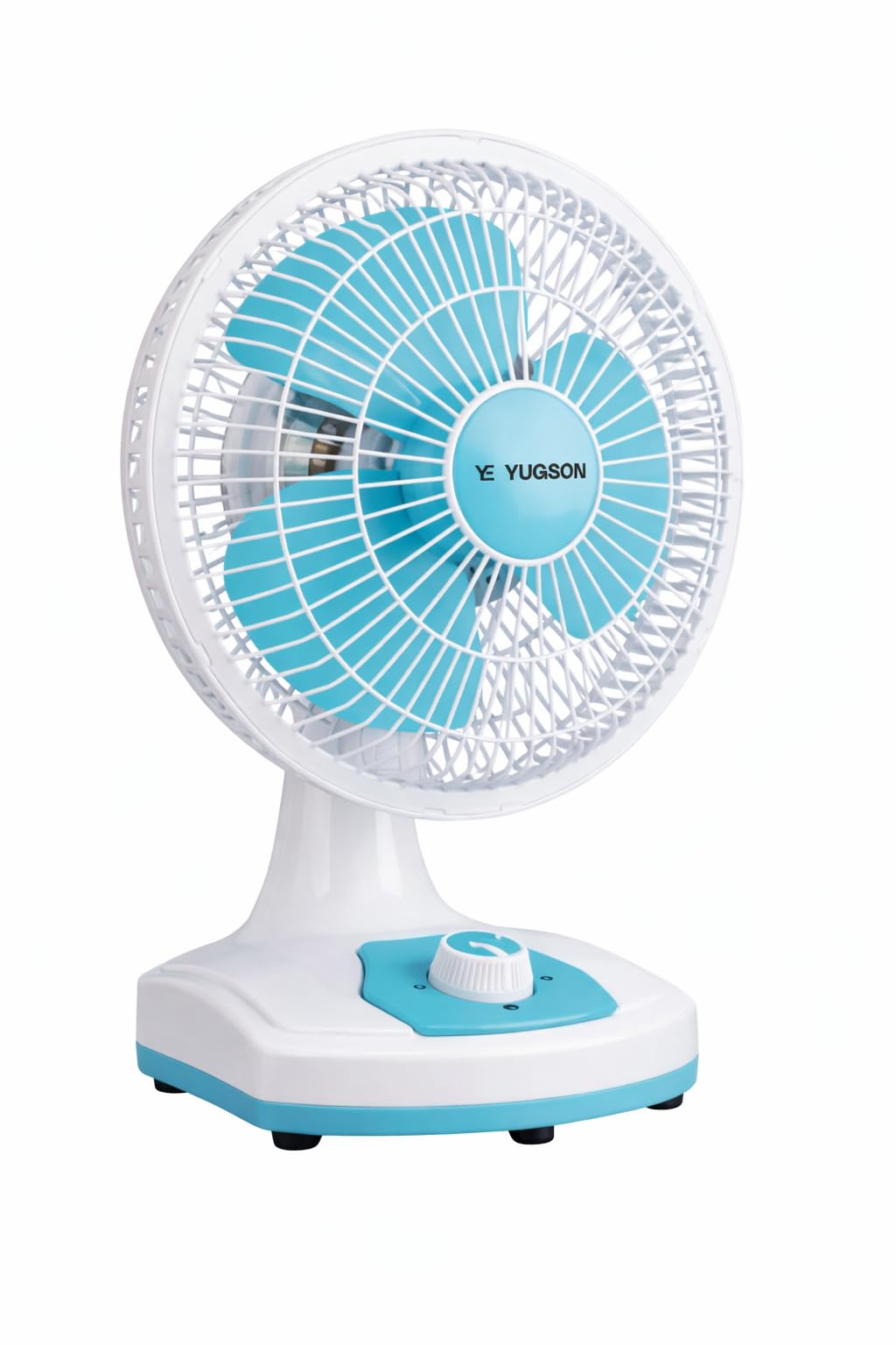 Yugson SwiftAir Wall cum Table Fan with 12 Months Warranty Silent Operation 300 mm Table Fan (Black & Mint Green | Pack of 1) (White & Blue)-image-19