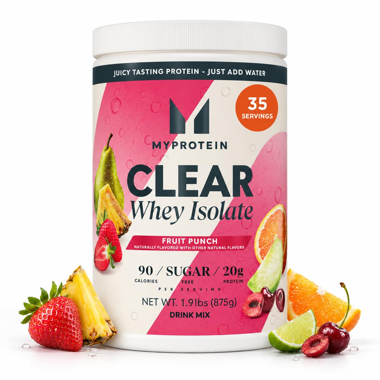 Myprotein Clear Whey Isolate Protein Powder, 1.1 Lb (20 Servings) Peach Mango, 20g Protein per Serving, Naturally Flavored Drink Mix, Daily Protein Intake for Superior Performance — Amazon image 15