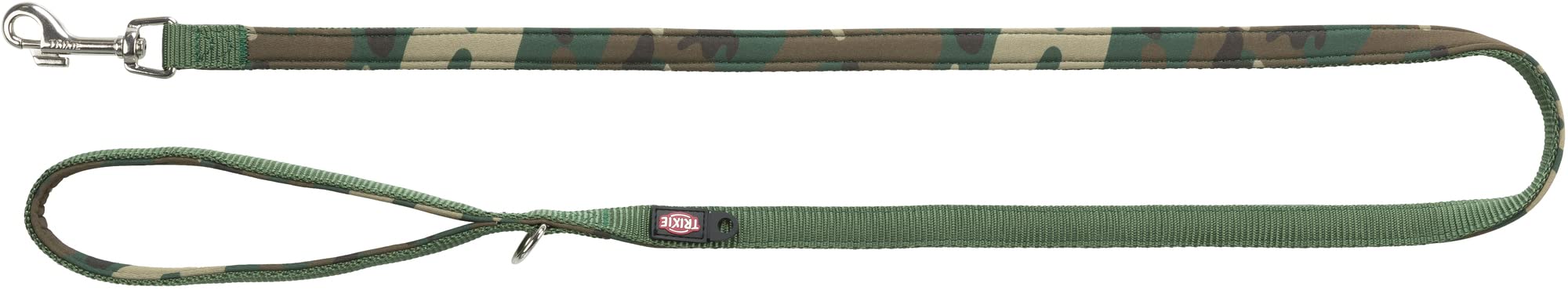 TRIXIE Rustic fatleather collar, L: 48–56 cm/30 mm, grey - 19050