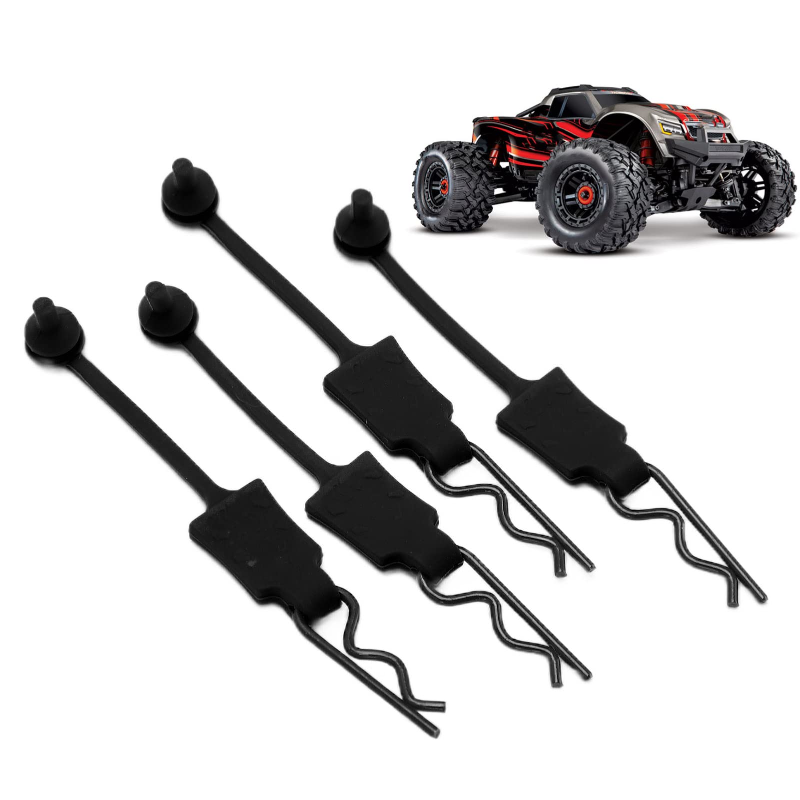 100 Stück RC Karosserieclips – Edelstahl, 24 Mm, Für 1:10 RC Autos, Universelle Ersatzstifte