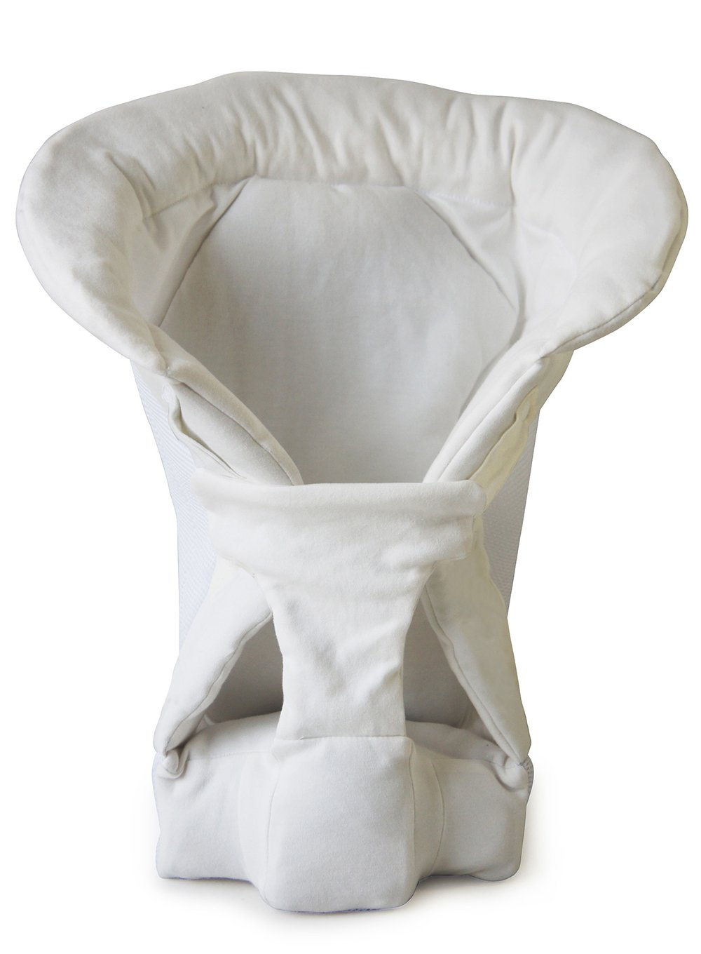 MiaMily Hipster™ Infant Insert Accessory for Baby Carriers, for Newborns, Machine Washable, Compatible with All MiaMily Baby Carriers (White)