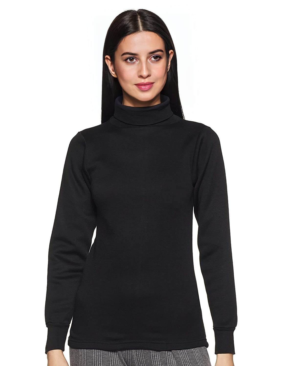 Alfa Women's High Neck Full Sleeves Thermal Top | Winter wear Top