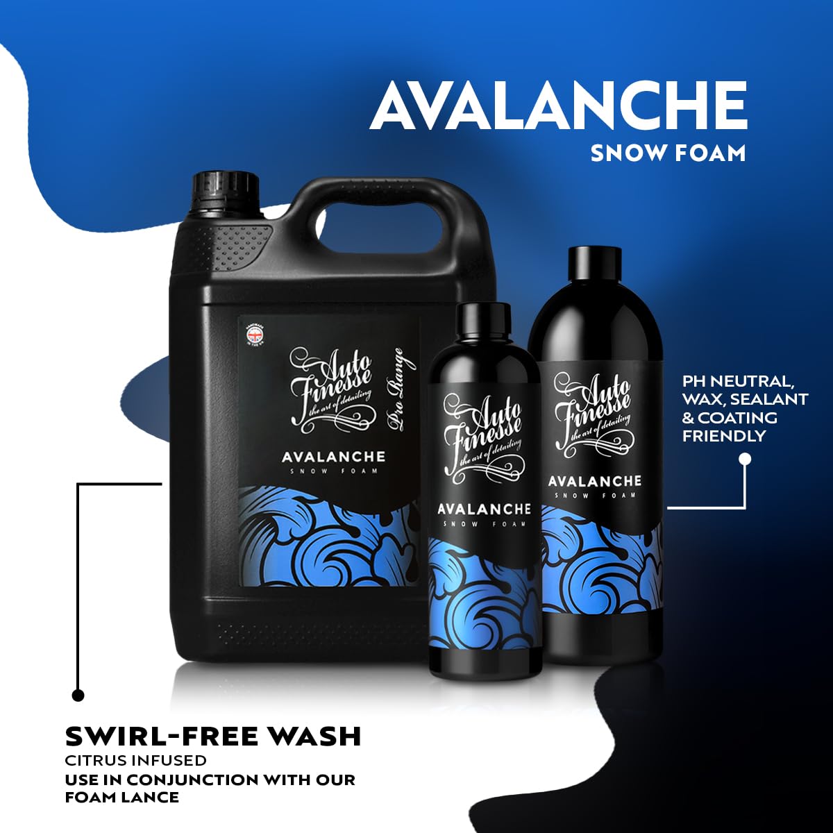 Amazon.co.jp: Auto Finesse アバランチ スノーフォーム 5L | pH