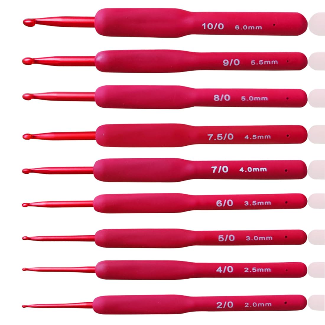 Amazon.com: Ergonomic Crochet Hooks Set,Silicone Crochet Hook