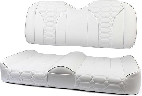 Miniatura 10 de MODZ FS2 Custom Golf Cart Asiento Delantero para ICON 20,i20L, i40 & i40L - Añadir $40 - Base Blanca - Sin patrón