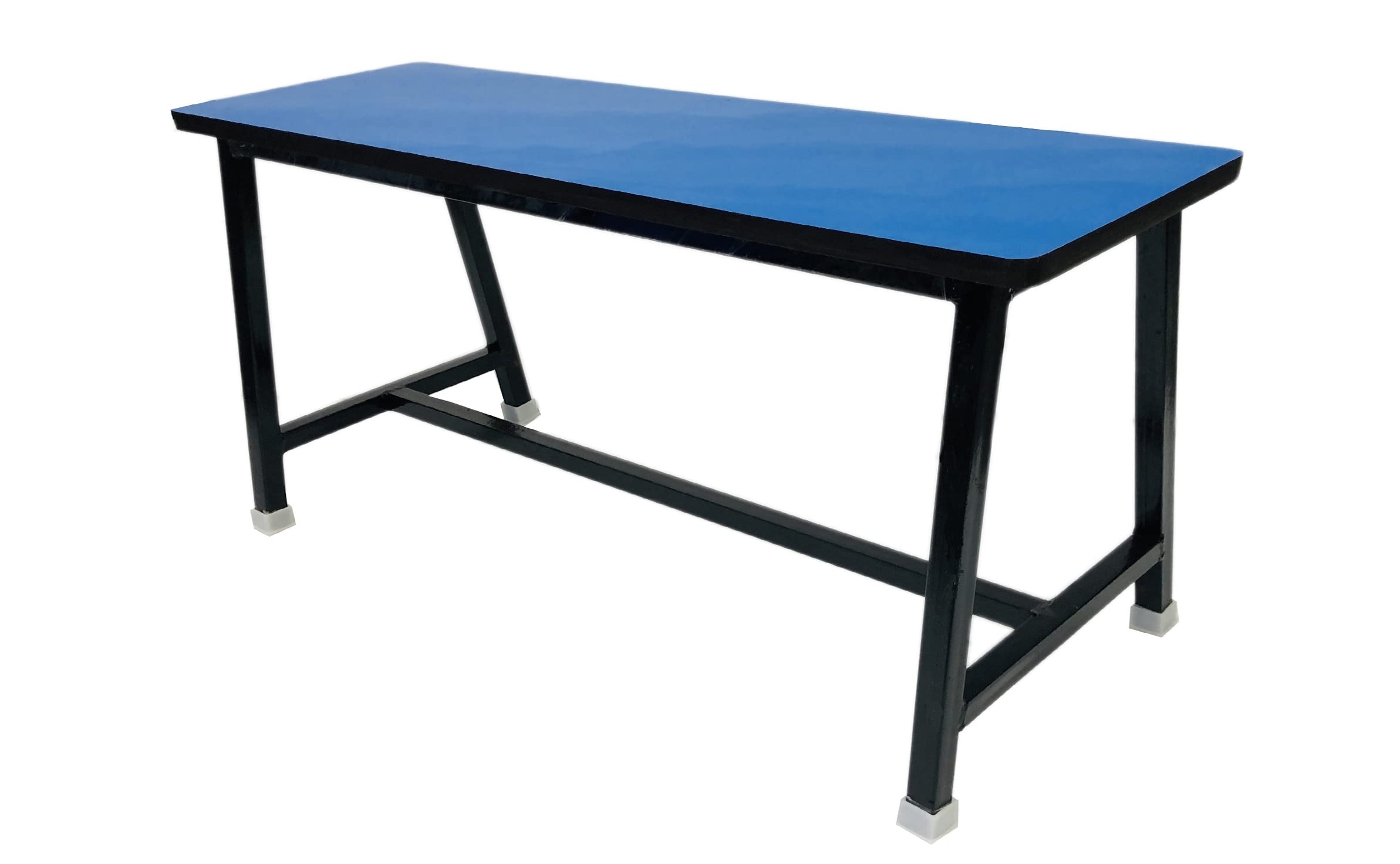 SALON CHAIR Garden/Living Room/Balcony/Patio/Lounge Bench Iron Pipe and Wooden top, Suitable for Both Indoor and Outdoor 4FT.
