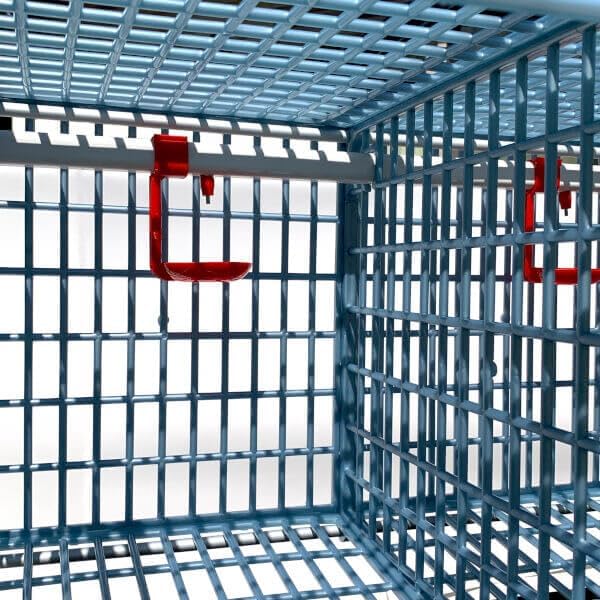 Miniatura 6 de Jaula de pollo - 1 capa de altura 15" (lavable a presión, duradero, plástico ABS) Hatching Time