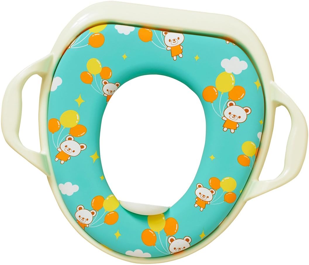 西松屋 Smartangel スマートエンジェル ハンドル付きソフト便座シート しろくまさん おまる 便座 ベビー マタニティ 通販 Amazon