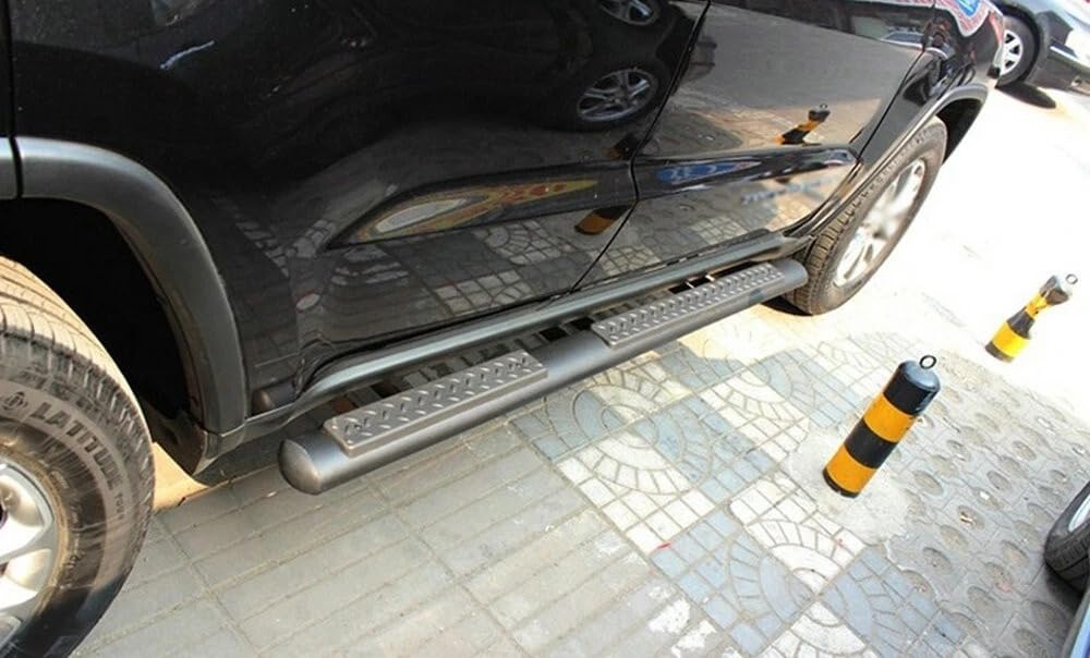 2 SZT. Boczne Podesty Podłogi Dojazdowe Listwy Ochraniacze Pedałów Dopasowane do Dodge Durango 2011-2026 Czarne【Nie dla modeli RT, RT Plus i GT.】