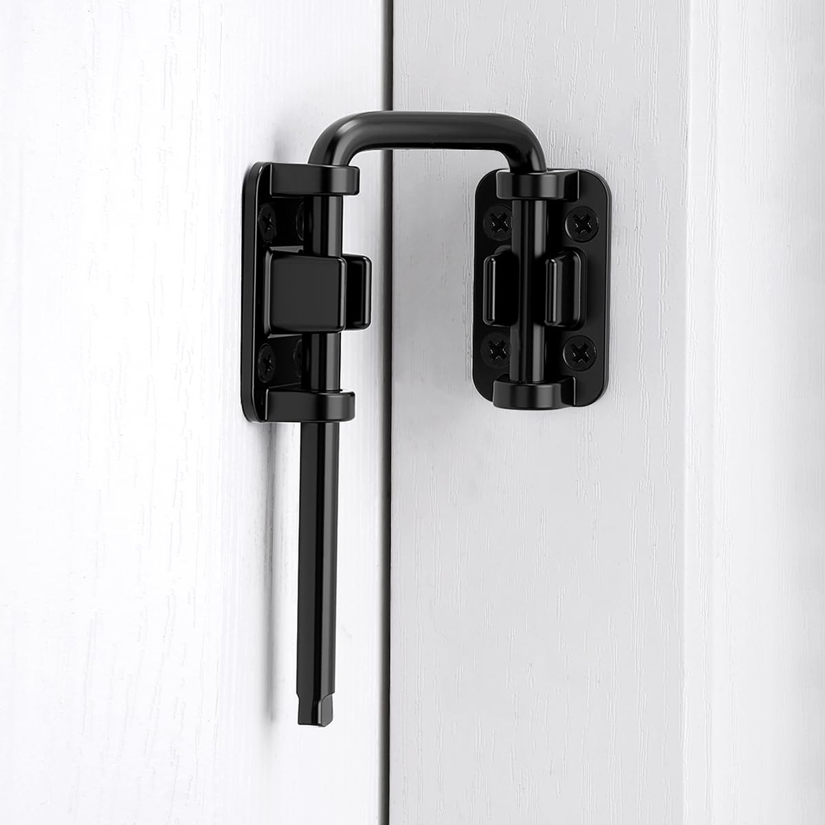 Verrou de porte coulissante de terrasse loquet en U pour placard fenêtre et portail