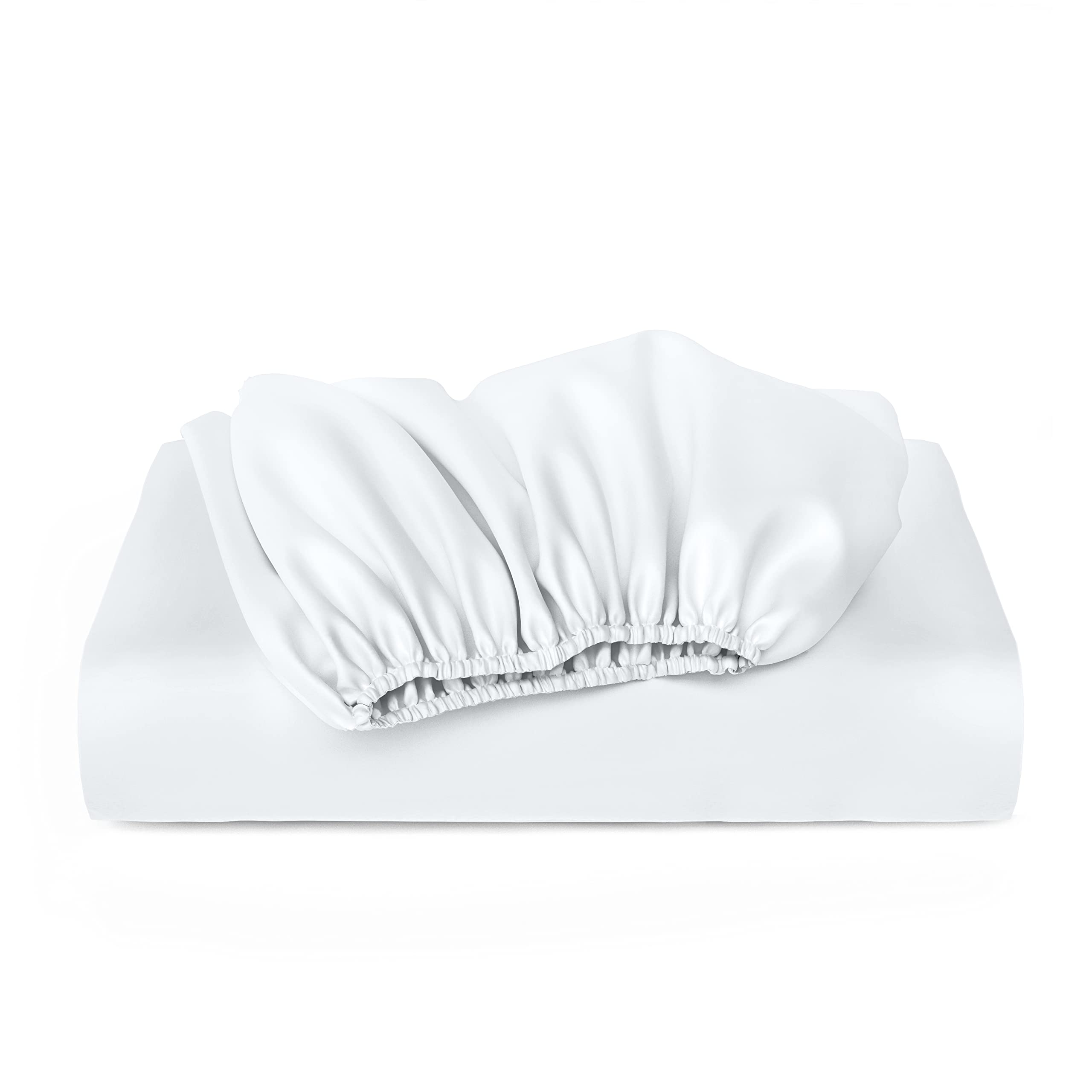 Cosy House Collection Luxury Bamboo Fitted Sheet - Master Bedroom Essentials - Bamboo Visc...