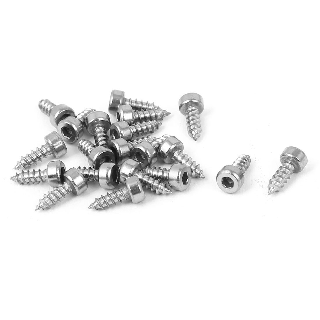 Self-Tapping Screws - M2x6mm Hex Head -3
