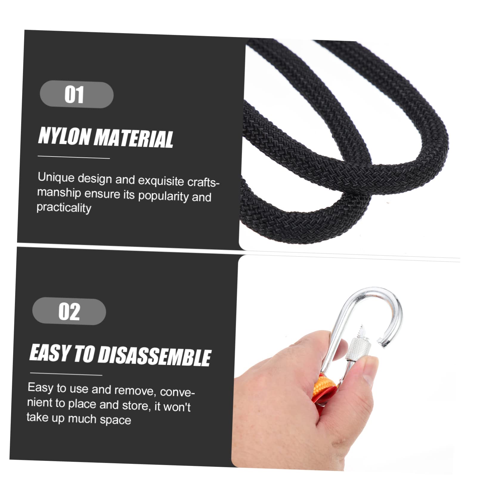 Cable De Amarre para Perros De Nylon Cadena para Pasear Cachorros Al Aire Accesorio De Acampada para Camping y Excursiones