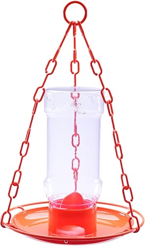 Comedero para pájaros salvajes de gelatina Perky-Pet 253 Oriole, Paquete de 1, Rojo