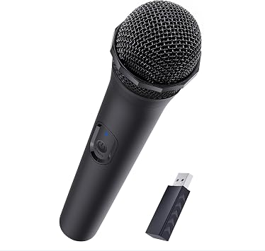 Mcbazel Wireless USB Gaming Microphone Compatible with Xbox Series X/S, PS5, Switch OLED, NS Switch/Switch2, PC, PS4, PS3, PS2, Xbox One X/S, Xbox One, Xbox 360, Wii
