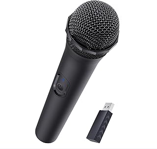 Mcbazel Wireless USB Gaming Microphone Compatible with Xbox Series X/S, PS5/Slim/Pro/Switch/Switch2/Switch OLED/PC/ PS4/PS3/PS2/Xbox One X/S/One/360,Wii Microphone,Xbox Series X Microphones