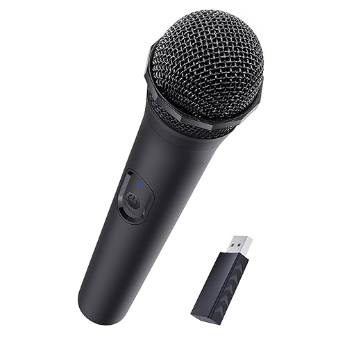 Mcbazel Wireless USB Gaming Microphone Compatible with Xbox Series X/S, PS5, Switch OLED, NS Switch/Switch2, PC, PS4, PS3, PS2, Xbox One X/S, Xbox One, Xbox 360, Wii