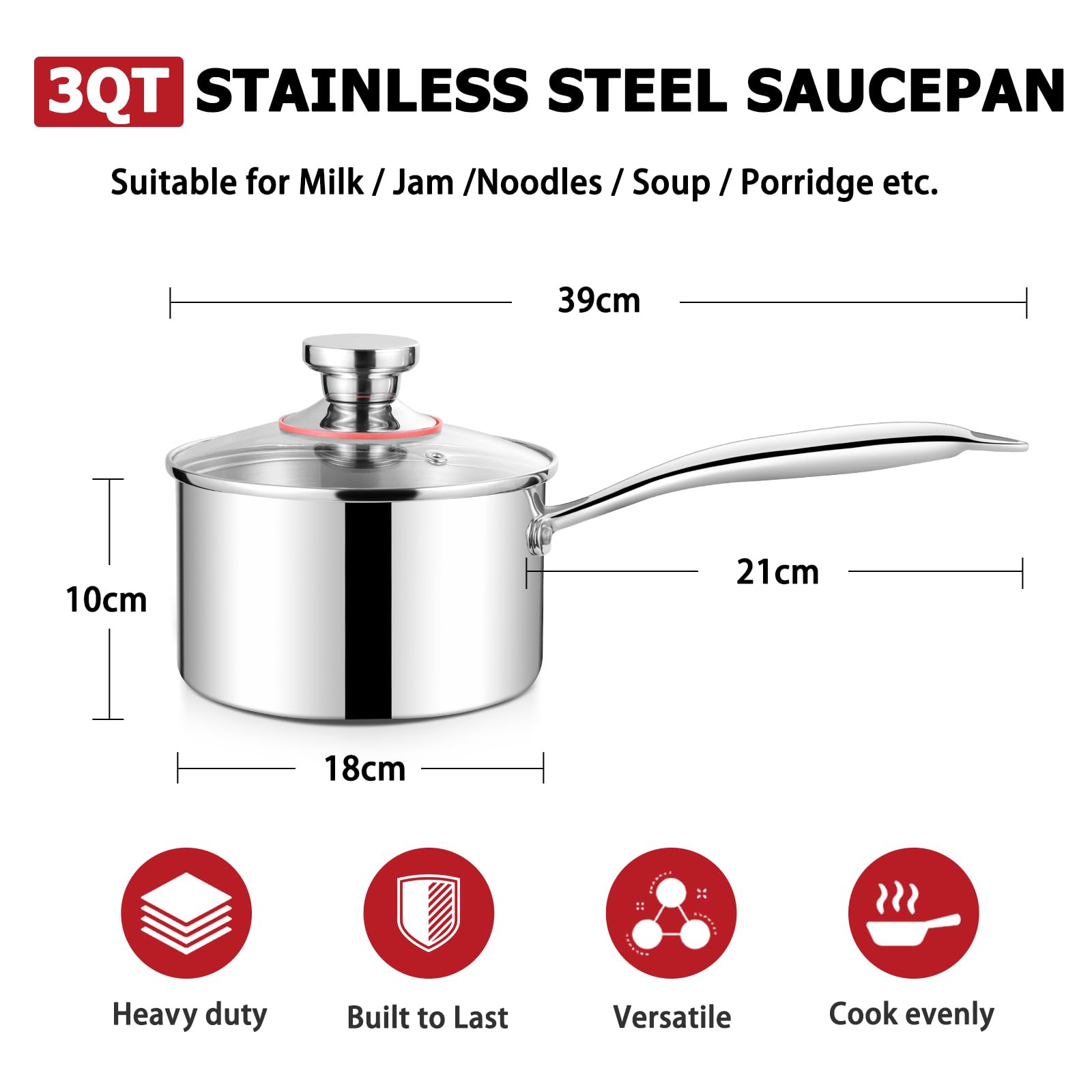Casserole Cuivre Pentole Agnelli Casserole à Lait En Aluminium 16 Cm Aluminium Casserole En Cuivre