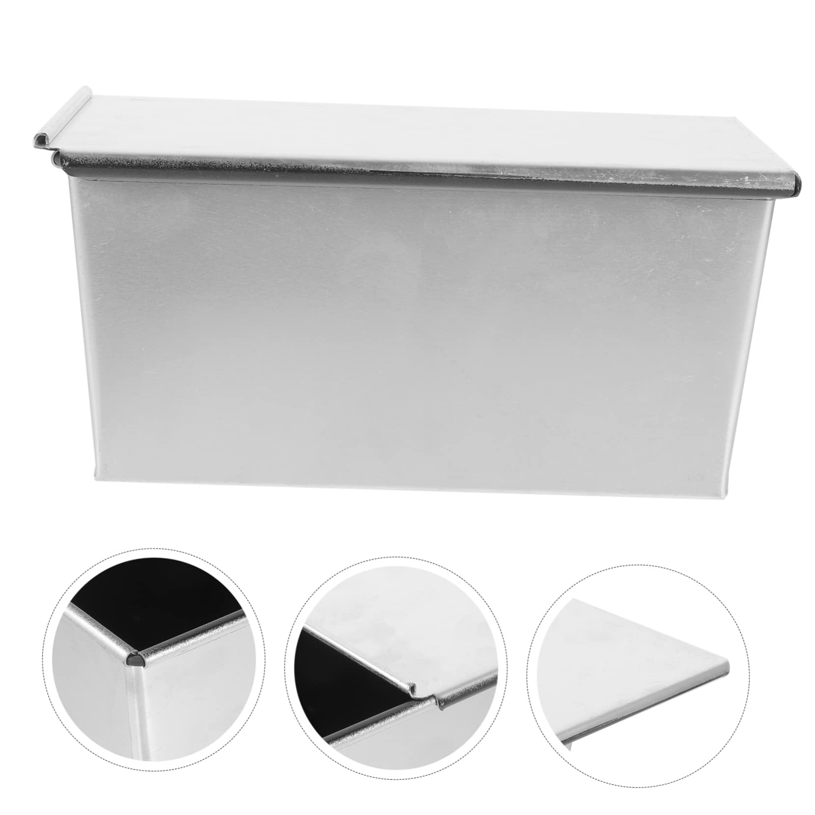 Moule à Métal Anti-adhésif Avec Couvercle Pan De Pratique Toast Pour Cuisine Et Boulangerie