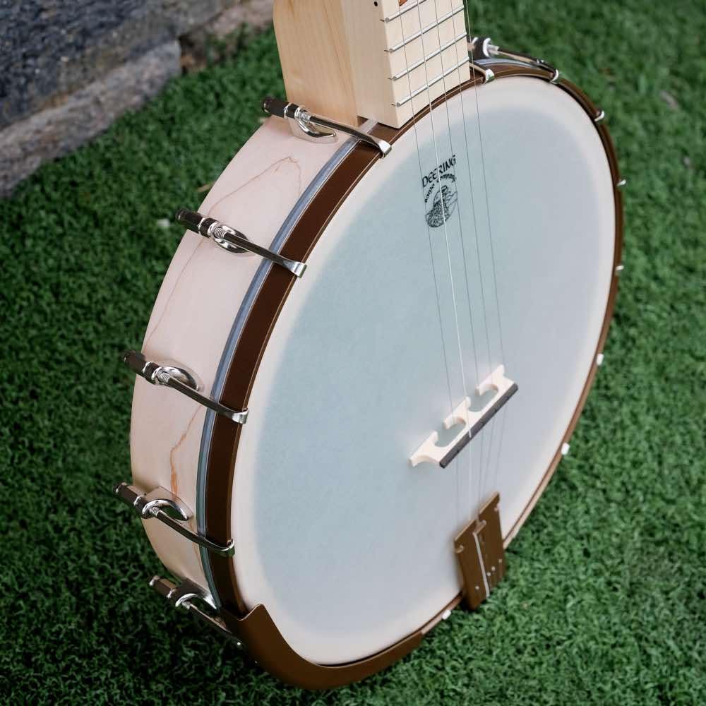 Amazon.com: Deering Goodtime Deco Americana Openback Banjo 12