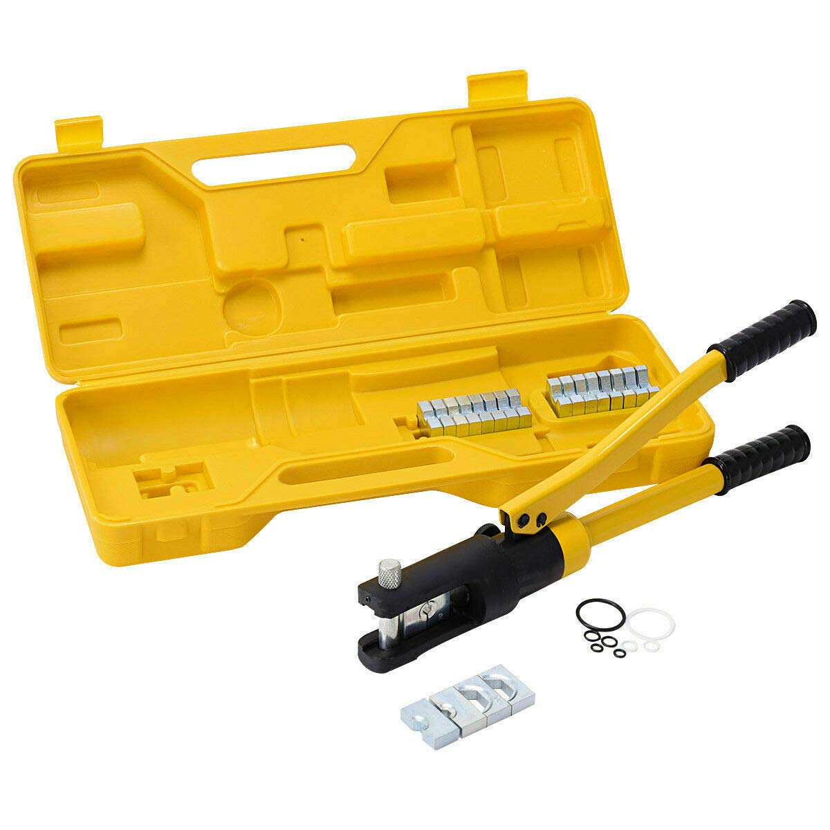 Buy 16 Ton Hydraulic Wire Terminal Crimper Battery Cable Lug Crimping