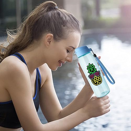 Miniatura 7 de 50 calcomanías de grafiti rosa de Navidad, tazas de agua, calcomanías de decoración de equipaje de computadora, calcomanías impermeables para tienda