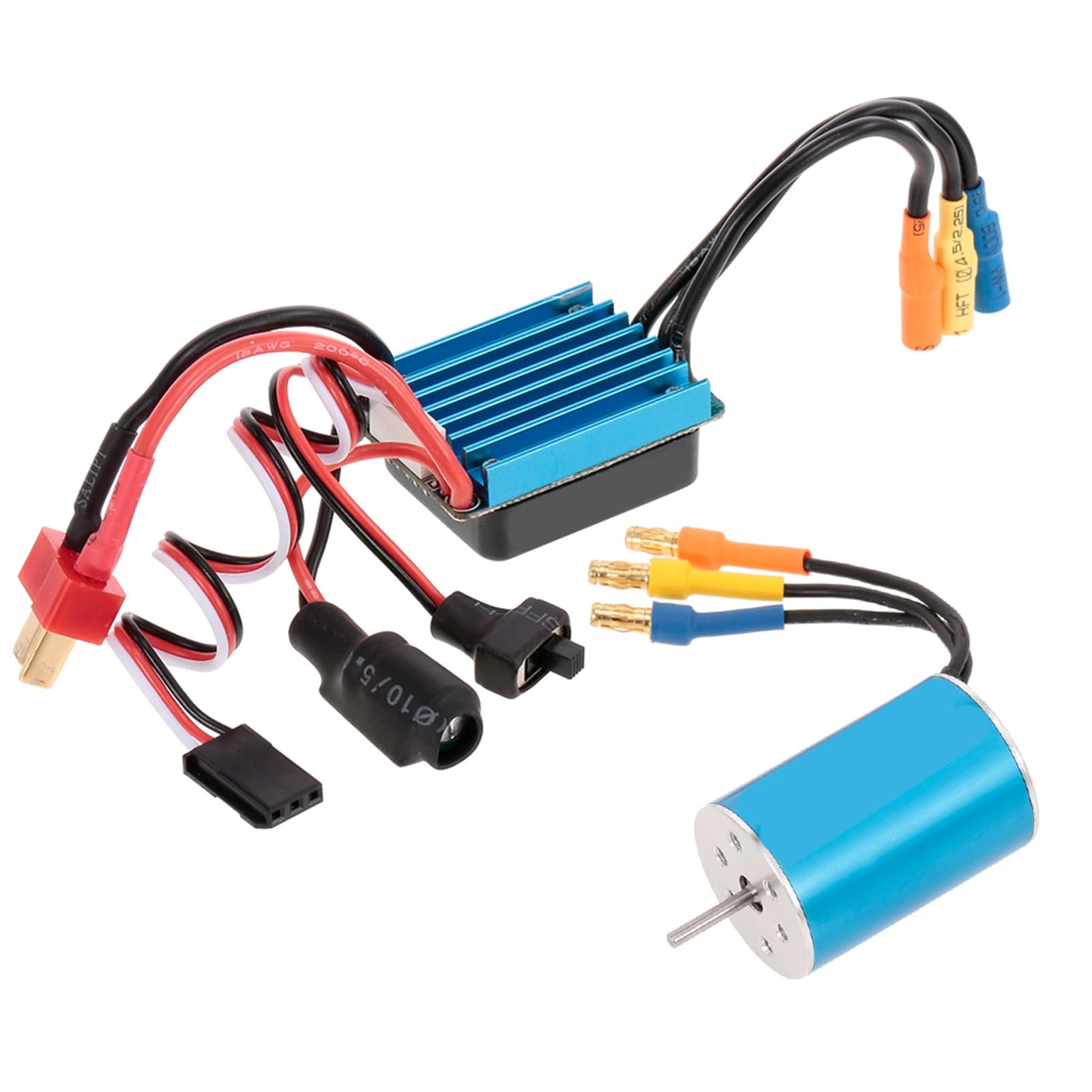 2435 4500KV bezszczotkowy silnik bezszczotkowy 25A ESC do samochodów RC 1/18 1/16 RC