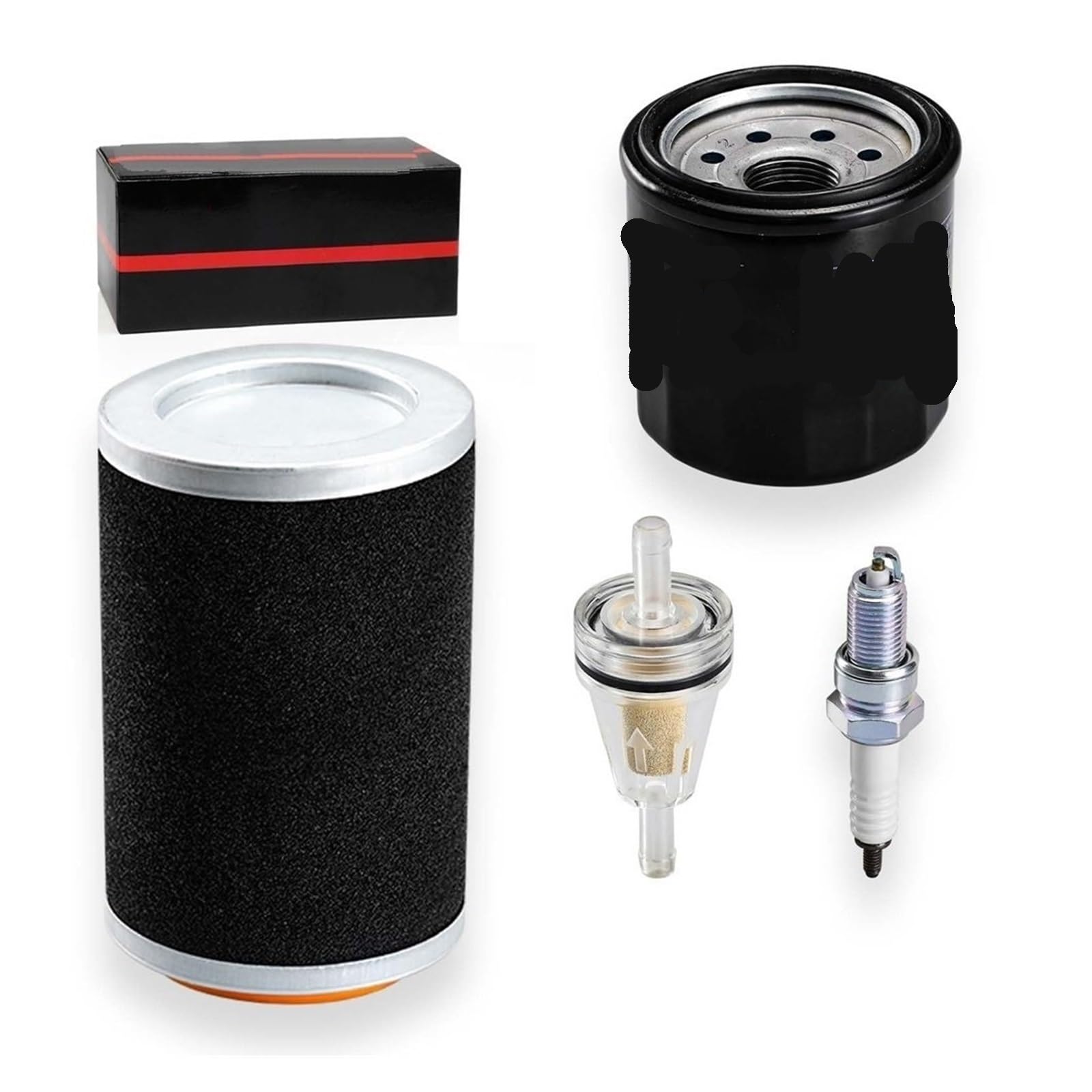 Filtr Powietrza I Klatka Prowadząca Zestaw Filtrów Oleju Pasuje Do Yamaha Grizzly 350 400 450 Bruin Kodiak Wolverine 5UH-E4458-00-00 Filtr powietrza wkład