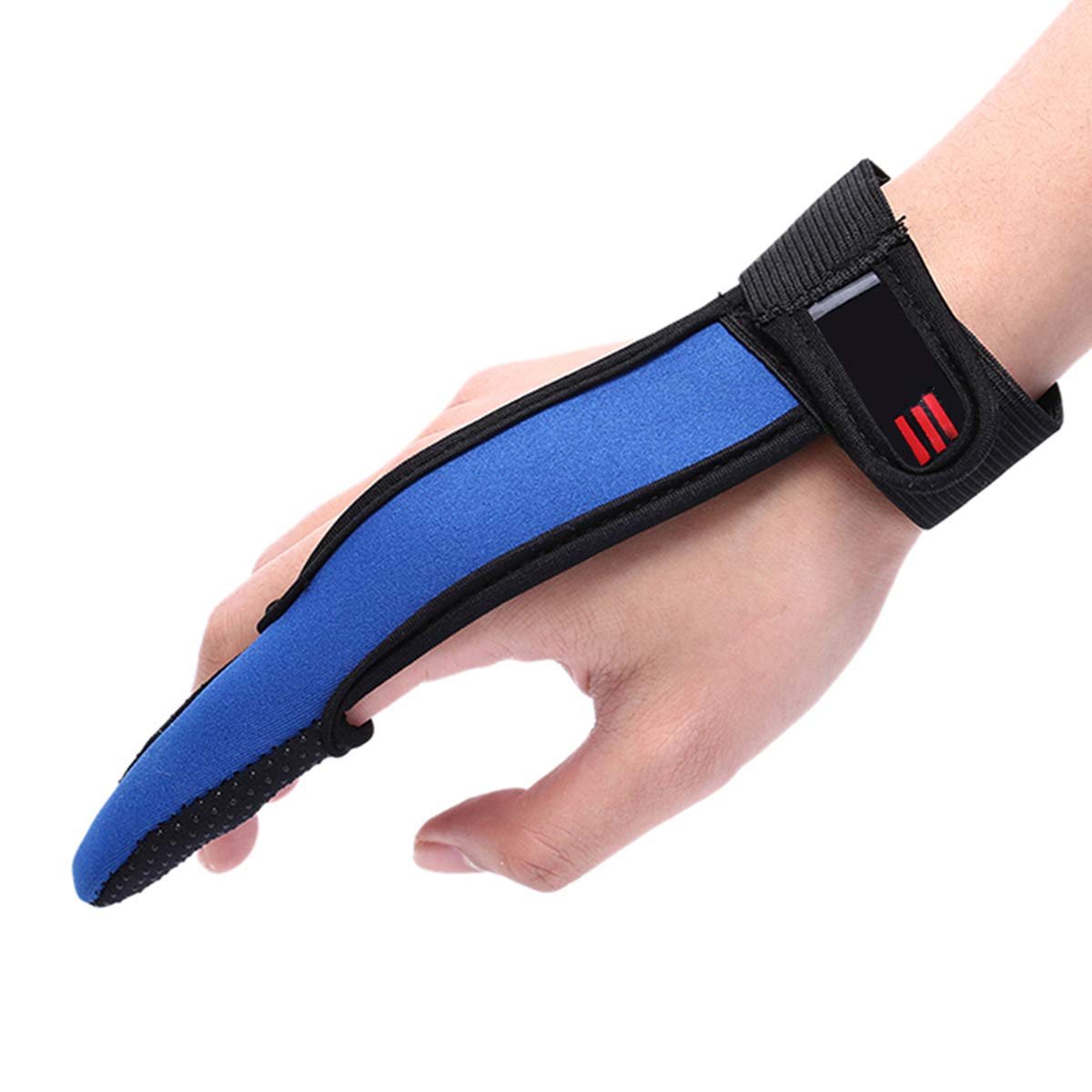 Futaba Non Slip Single Finger Protector Glove for Fishing - Pack of 2 - Blue 3
