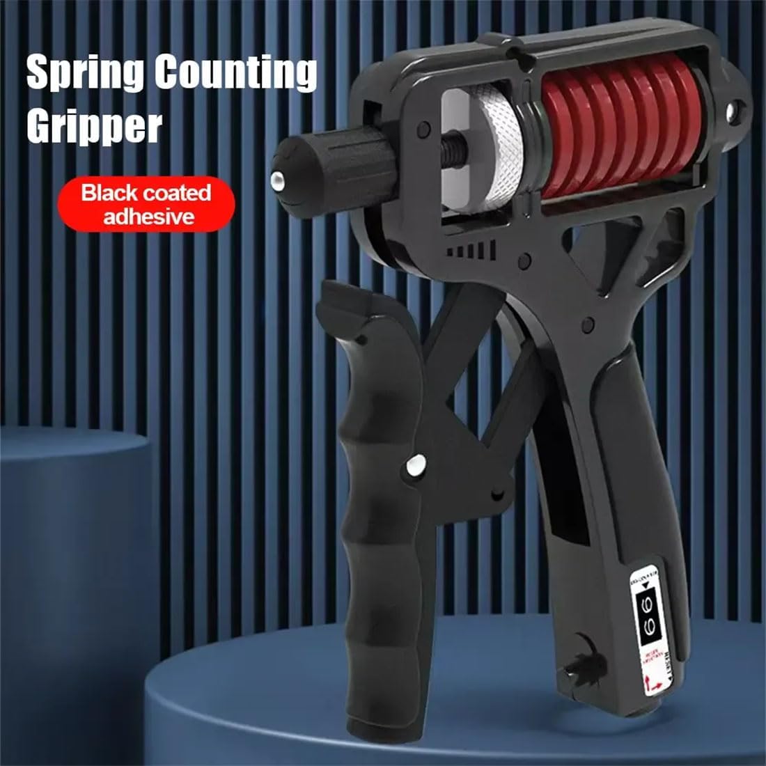 Adjustable Hand Grip Strengthener with Electronic Counter, 11-364 Lbs Resistance Forearm Grip Trainer, Non-Slip Heavy Duty Hand Gripper for Finger Wrist Exercise, Strength Training