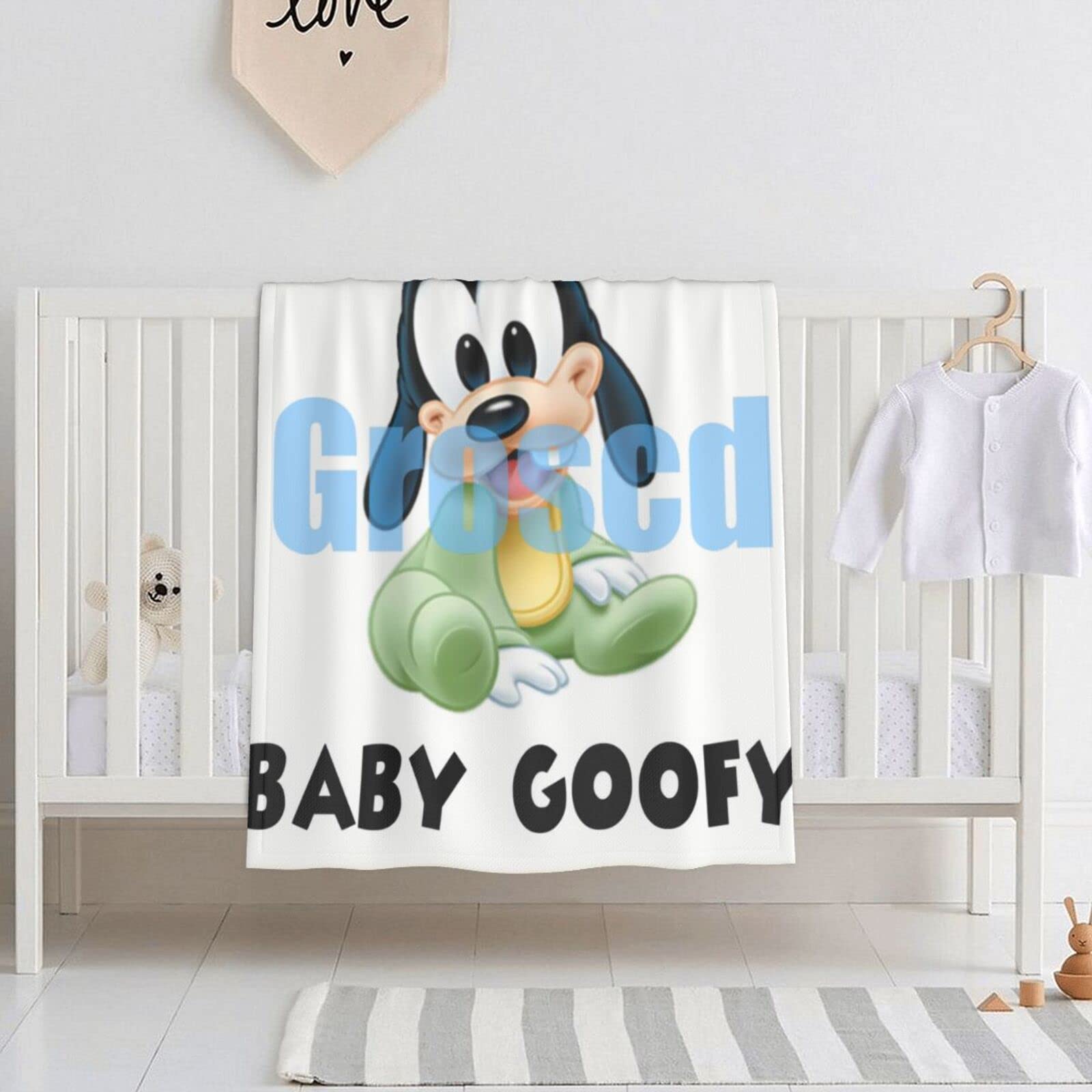 上海ディズニー グーフィー ブランケット 毛布 クッション 新品タグ