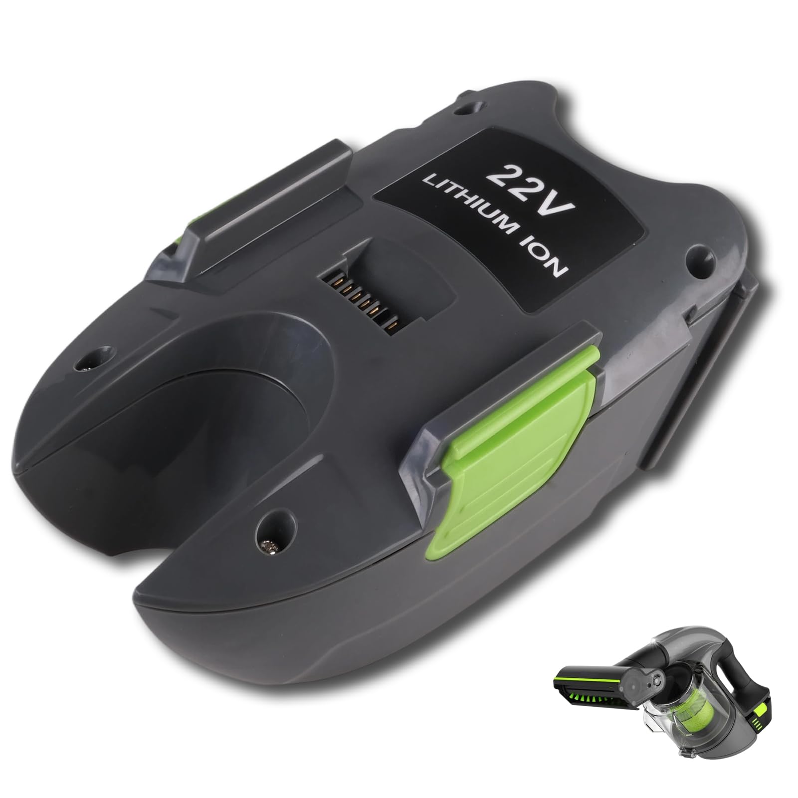 Batería 3000mAh 22V compatible con Gtech Multi MK2 y Power Floor 1301A0002 8
