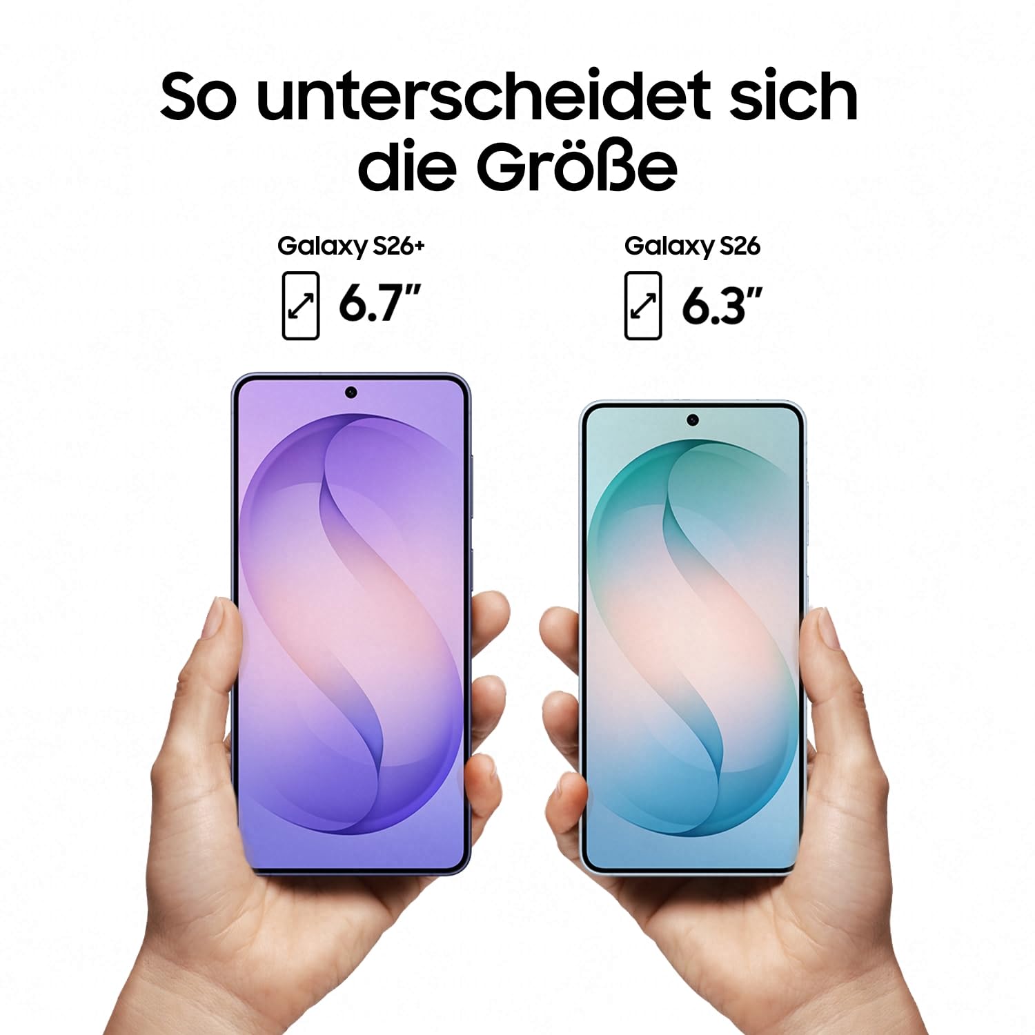 Samsung Galaxy S26 AI Smartphone mit Galaxy AI, Ohne Vertrag, Handy mit Android, 12 GB RAM, 512 GB Speicher, AP Prozessor, 50 MP, Cobalt Violet, 3 Jahre Herstellergarantie [Exklusiv auf Amazon]
