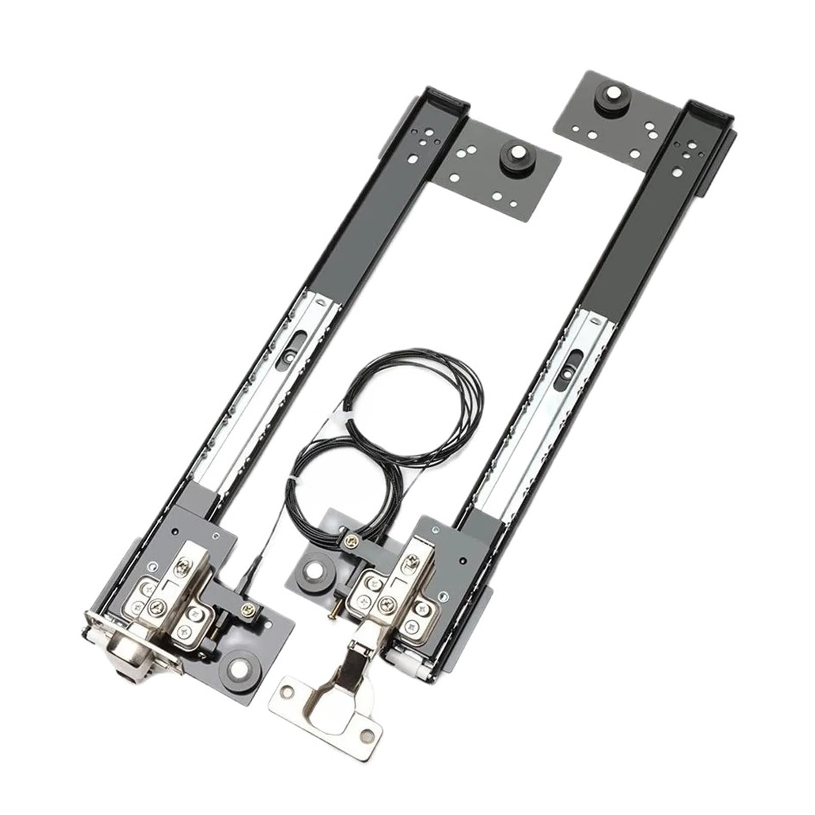Jvnalwnkv One Color Cabinet Drawer Slide Rail，Stainless Steel Rail, Side Mount Ball Bearing Rails 1Pair Pocket Door