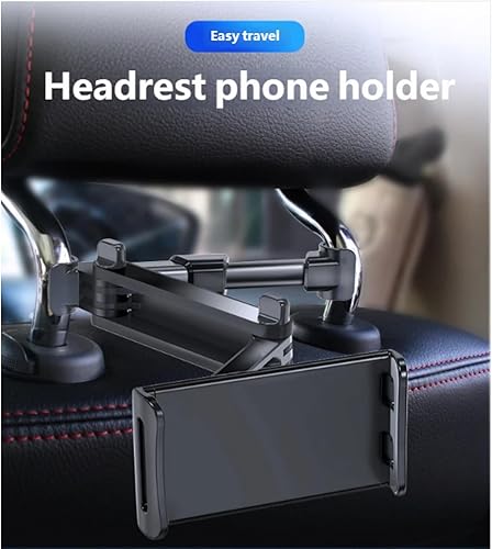 Miniatura 2 de 3-in-1 Car Headrest Tablet Holde, Tablet Stand for Car, Backseat Tablets Holder, 360 Degree Rotation, Extendable and Foldable, for 4-16 Inch Mobile