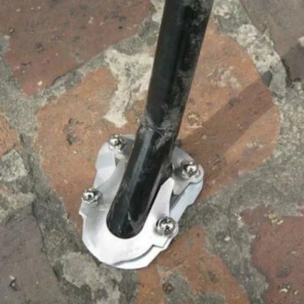 Motorcycle Side Stand Enlarger Sled Sidestand Kickstand Foot Pads Support For Suzuki DR650 DR650S DR650SE 1996-2021