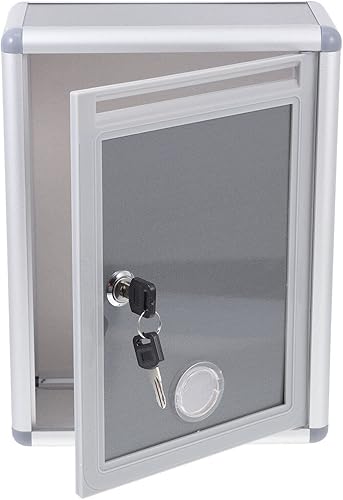 Housoutil Caja Caja de sugerencias Caja Caja Caja de Oficina Caja de Aleación de Aluminio