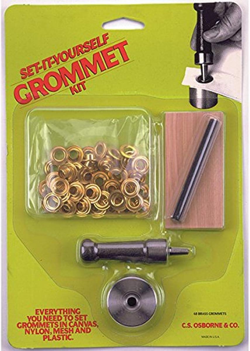 C.S. Osborne Grommet Kit (1/4" Hole)