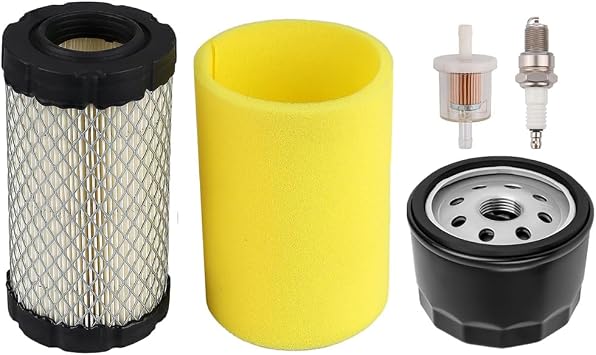 793569 793685 Air Filter for BS 4241 5415 Craftsman YT3000 LT2000 John Deer D110 Tune Up Kit D120 LA125 LA115 GY21055 MIU11511 17.5-21HP Engine Lawn Mower
