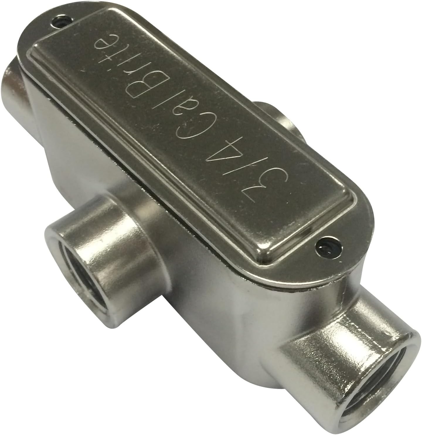 Conduit Outlet Body w/Cover,3/4 in.