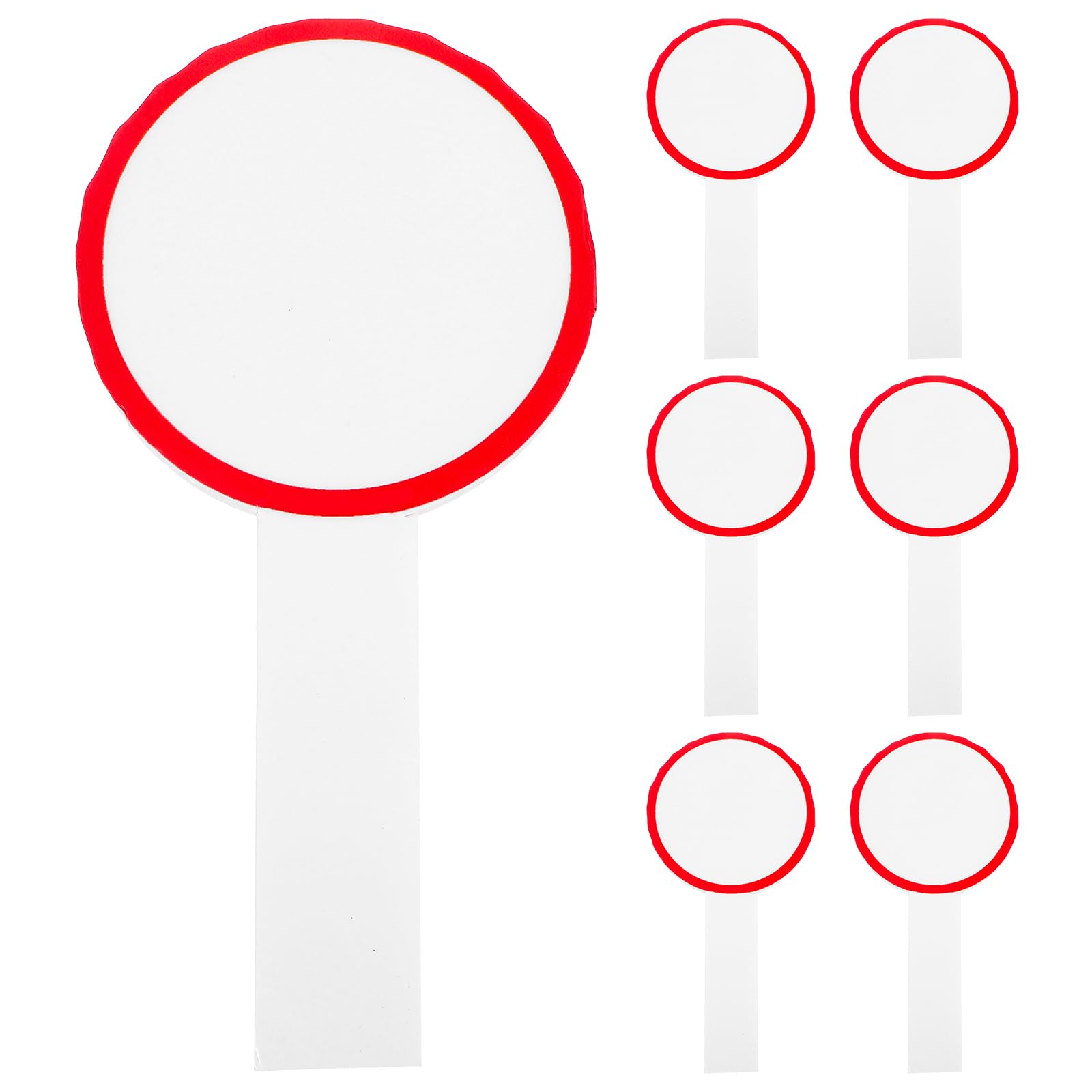 STOBOK Handboard Trockenlöschbare Einseitige Whiteboard Punktetafel 19.5 Cm Für Bewertung Jury Präsentation Bürobedarf