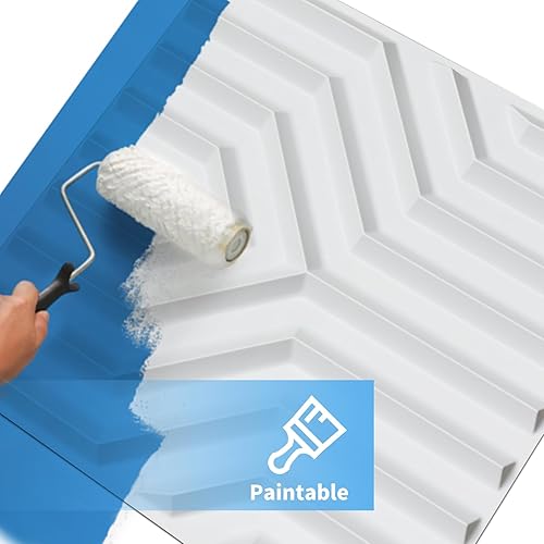 Miniatura 22 de Art3d Panel de pared de 19.7 x 19.7 pulgadas (paquete de 12) color negro