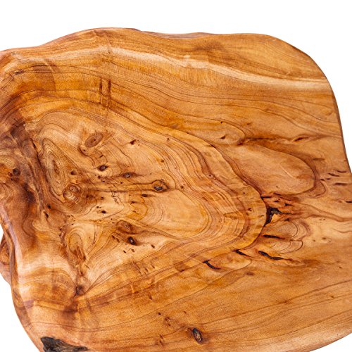 Thy Collectibles Cedar Wood Potted Plant Stand Garden Pots Containers Vase Fishbowl Wooden Stand 11.5" #TOP2